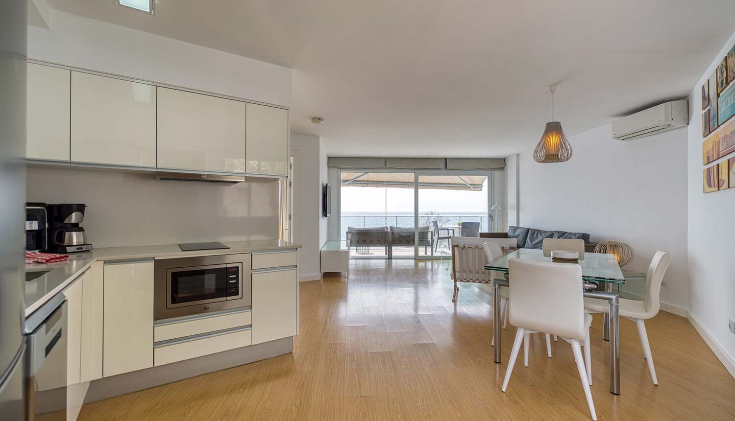 Salón Cocina - Apartamento Terrazamar